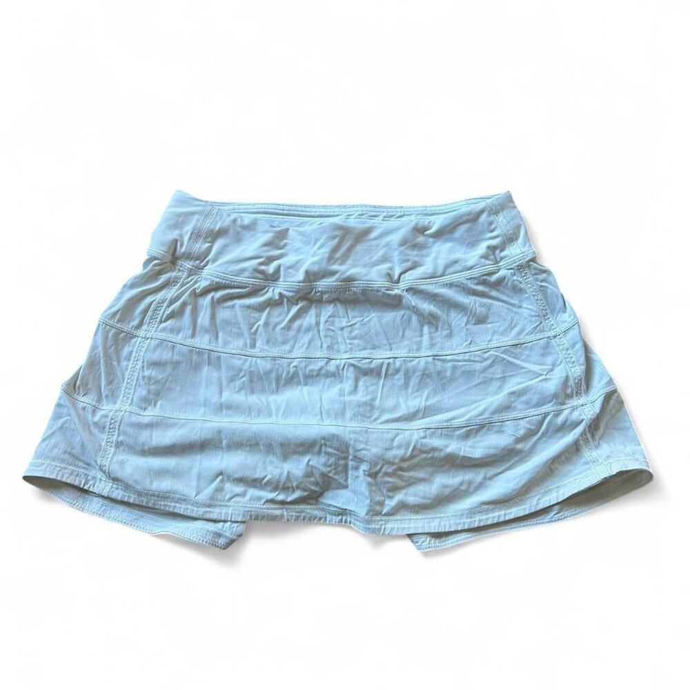 Lululemon white mini tennis pleated skort #lululemonskirt Skirt  Size 6 regular